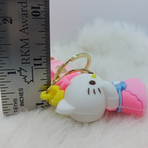2/$25 Hello Kitty keychai wrist strap lanyard with "The sunshine Unicorn" - Picture 6 of 6